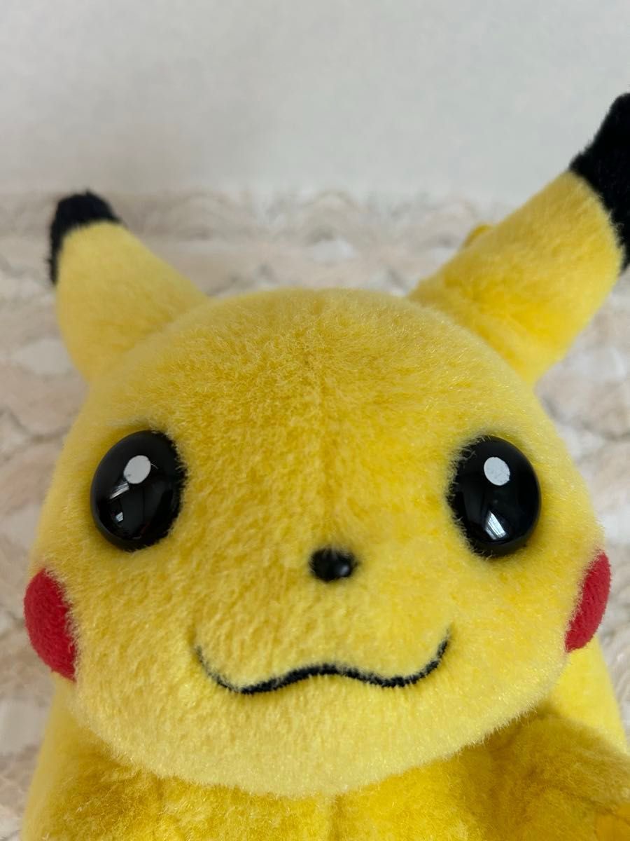 初期TOMY製 ピカチュウ ぬいぐるみ ポケモン ポケットモンスター 希少