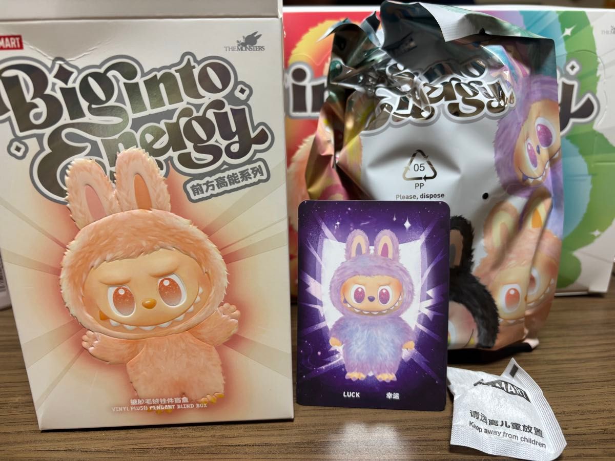 新品未使用】正規品 ラブブ Energy エナジー ポップマート LABUBU LUCK