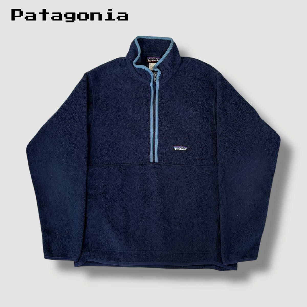 00s Patagonia パタゴニア シンチラ マースピアル フリース ネイビー M