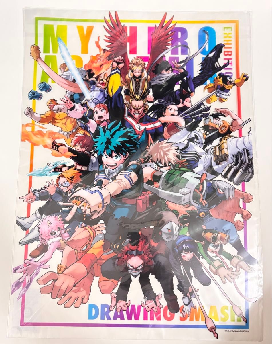 未開封未使用】僕のヒーローアカデミア 原画展 クリアポスター
