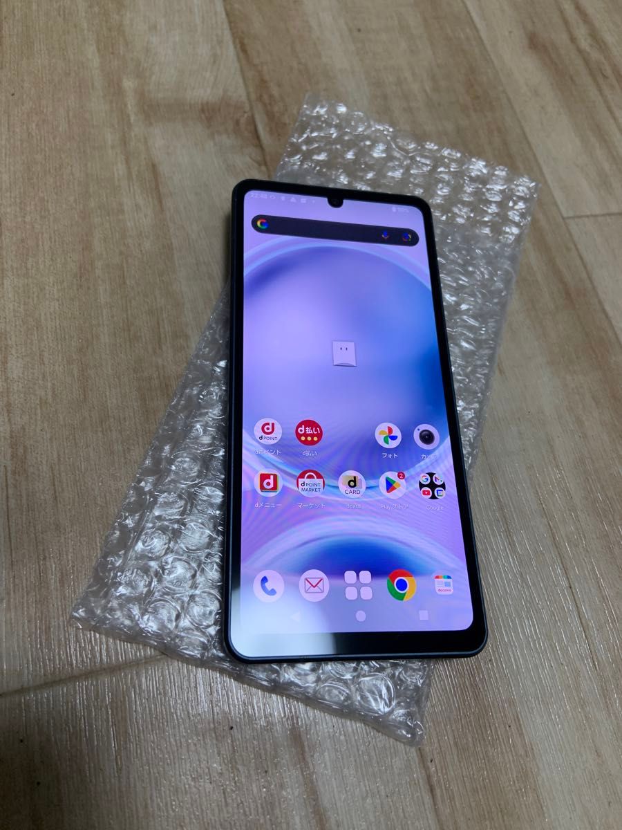 AQUOS sense8 SH-54D ドコモ コバルトブラック スマートフォンSIM