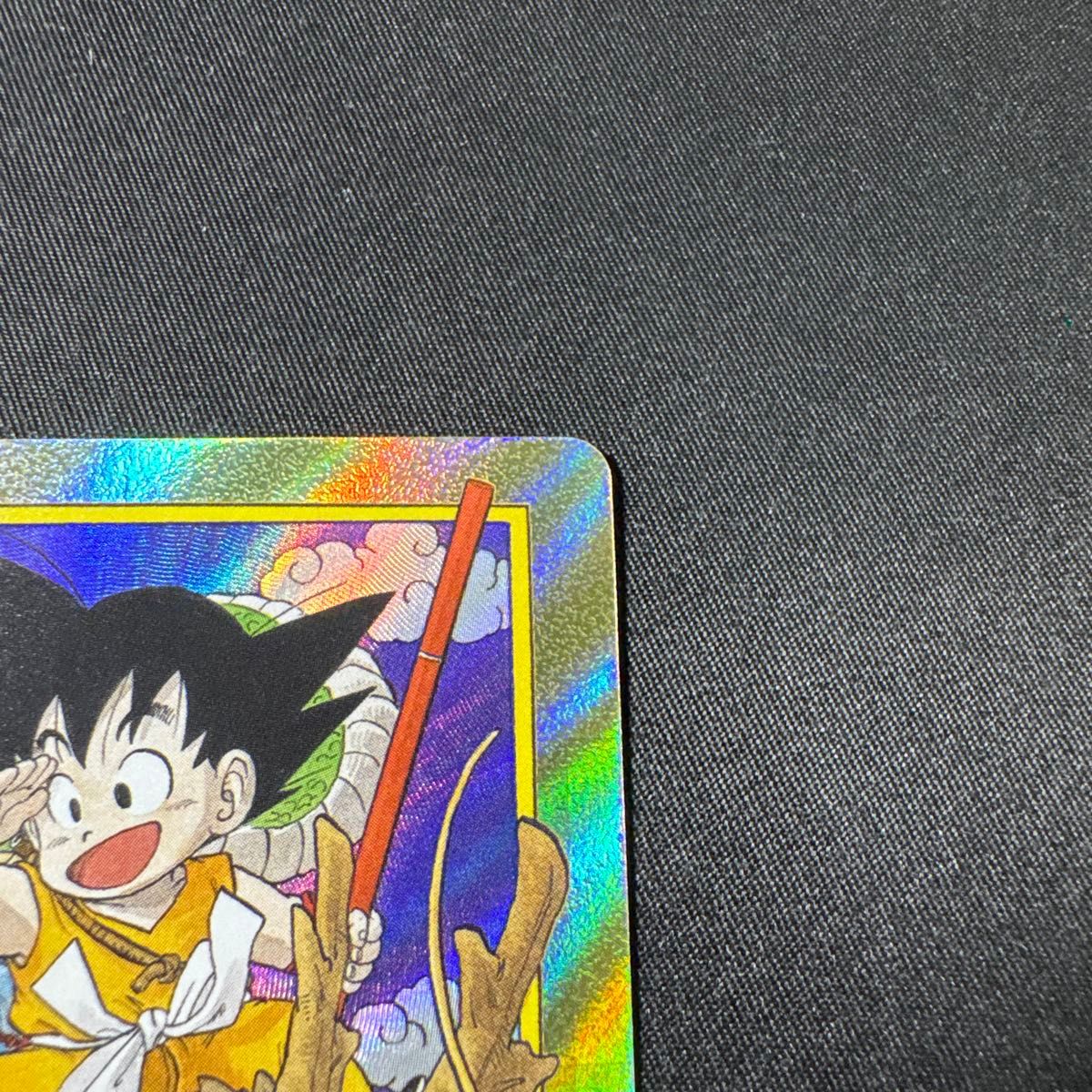 ドラゴンボールカード エナジーマーカー 1巻 E-42 パラレル 金 孫悟空