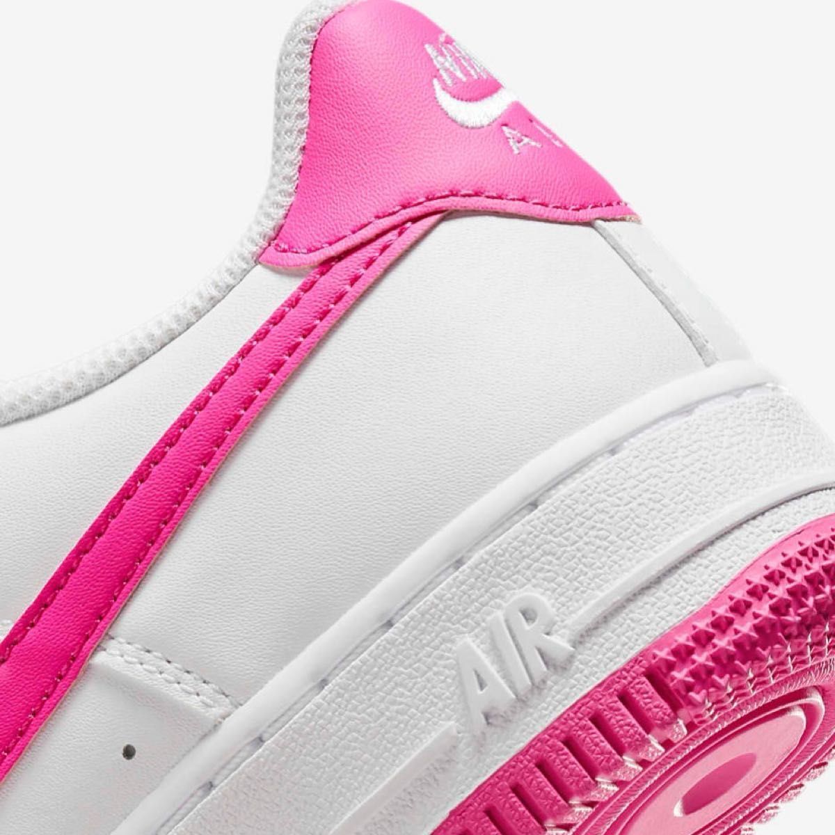 新品24 5cm】NIKE AIR FORCE 1 (GS) エアフォース 1 ホワイト/ピンク