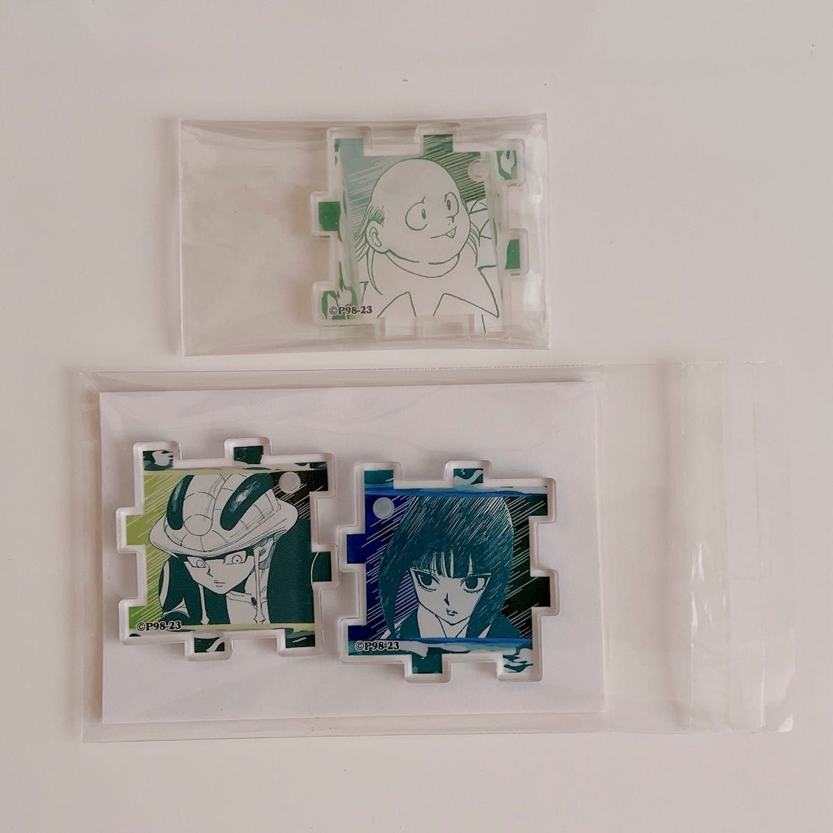 HUNTER×HUNTER 原画展 アクリルパズル メルエム カルト センリツ