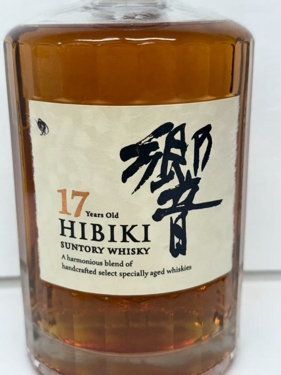 未開栓 未開栓 サントリ一 響17年 古酒700ml 43% 箱なし サントリ