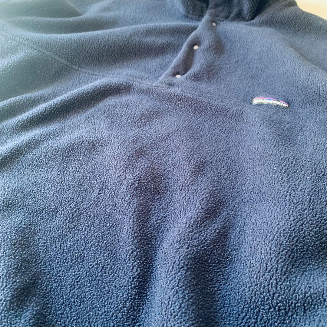Patagonia 1994年 シンチラスナップT USA製 ネイビー 雪なし