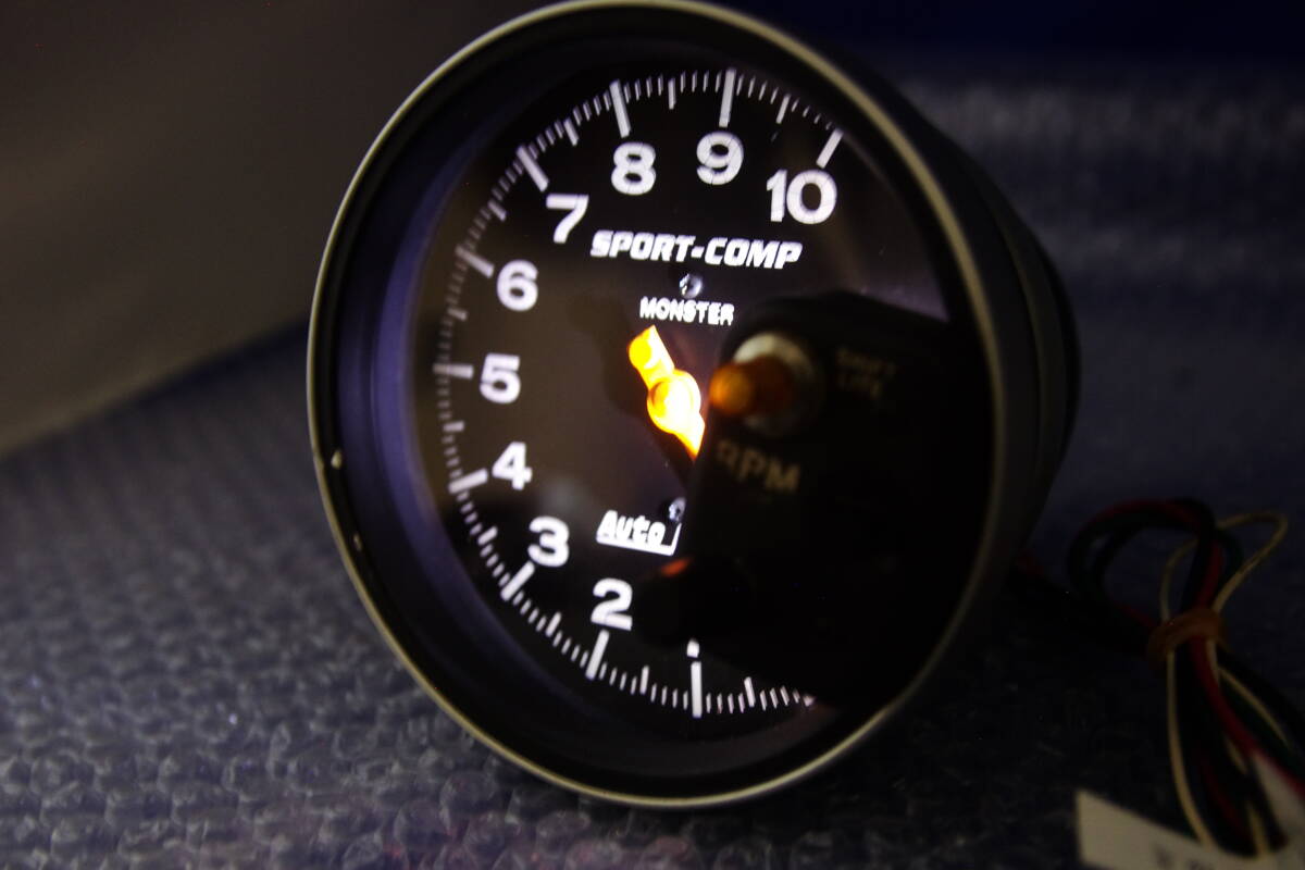 Auto Meter 大型 タコメーター SPORT COMP MONSTER オートメーター