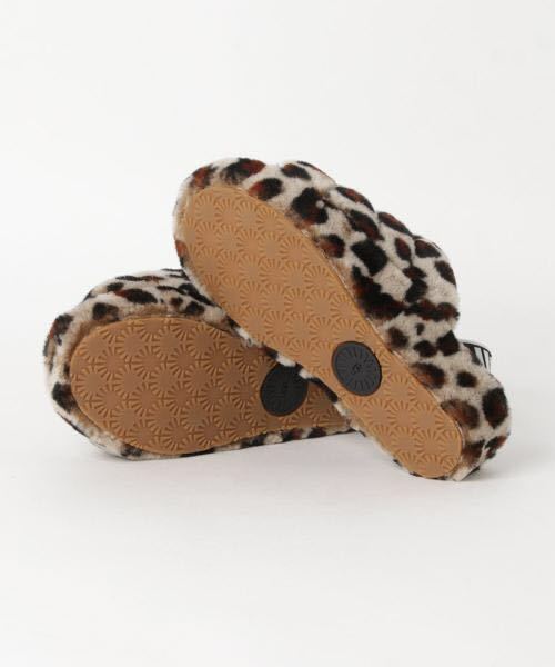 2019年 完売 貴重 UGG / FLUFF YEAH SLIDE LEOPARD 25cm 未使用新品