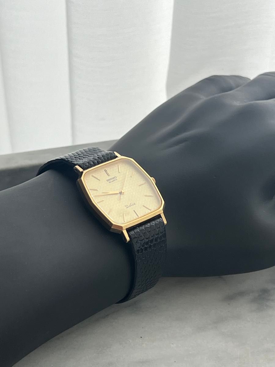 電池交換済み】SEIKO Dolce セイコー ドルチェ スクエア 人気 クオーツ
