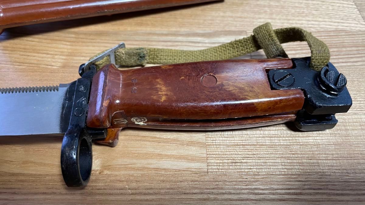 実物】ロシア軍 ソ連軍 6kh4 銃剣 バヨネット トゥーラ造兵廠 デッド