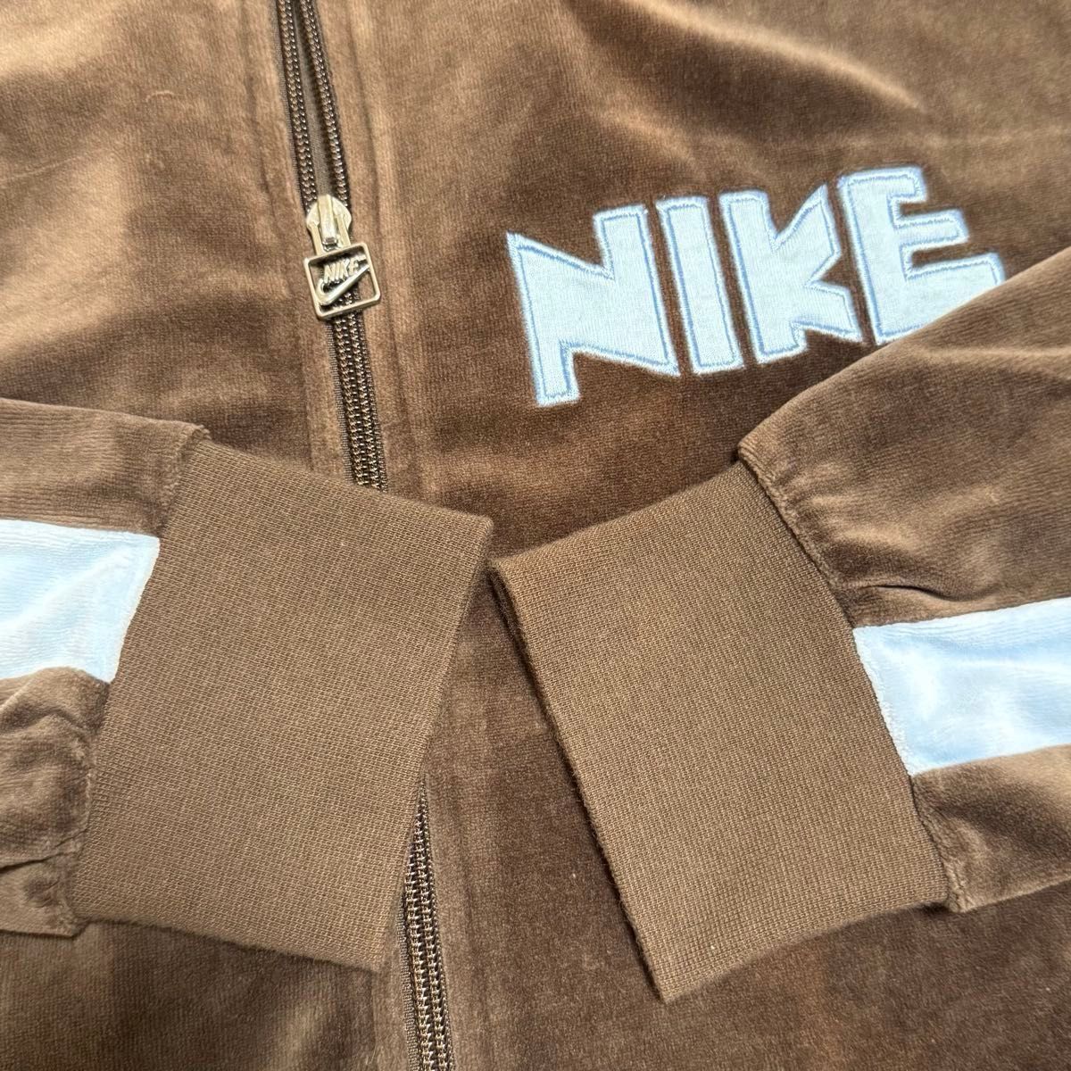 NIKE ナイキ ゴツナイキ トラックジャケット ベロア ジャージ Lサイズ