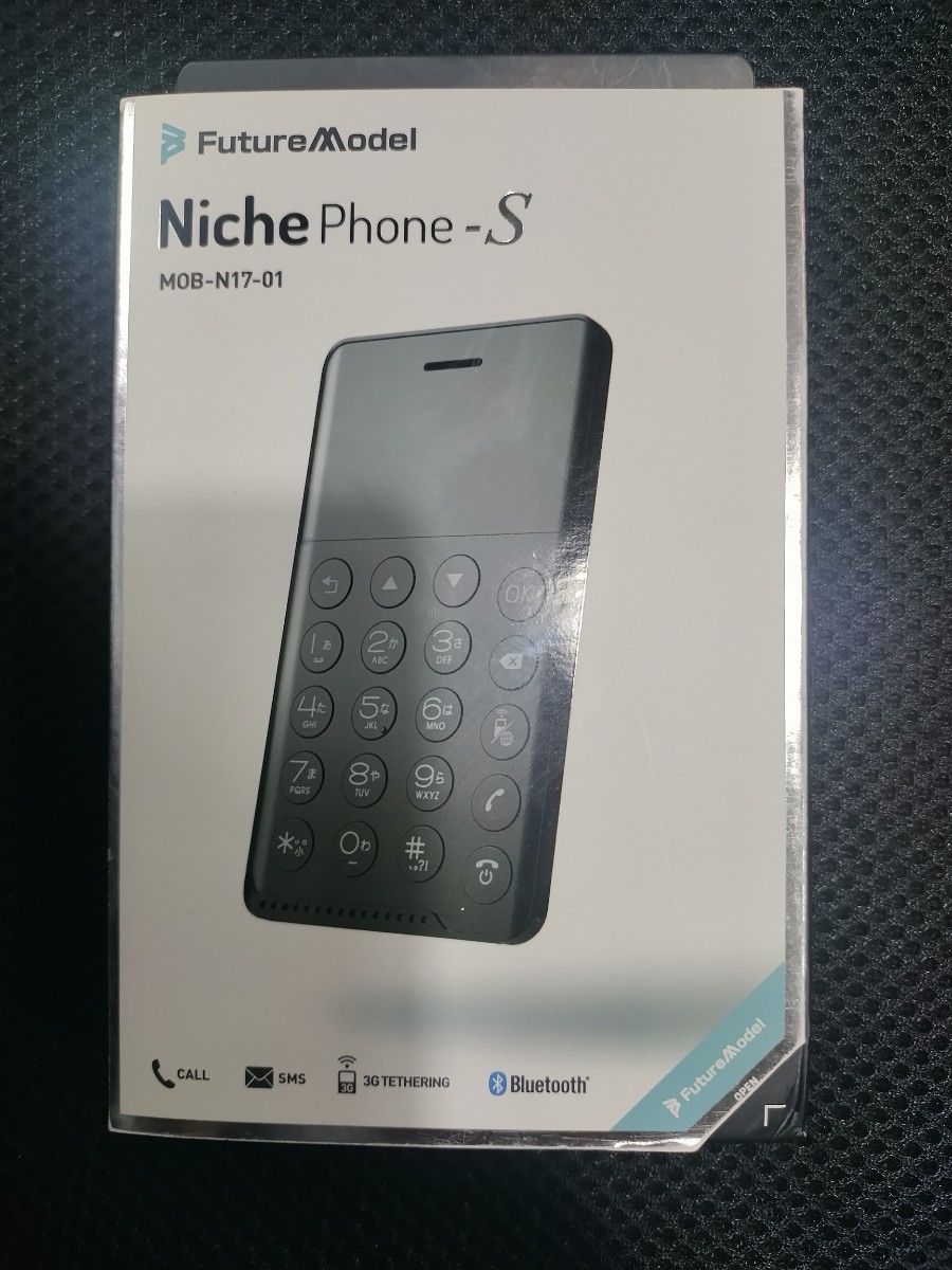 NichePhone-S (ニッチフォン-S) (ブラック) MOB-N17-01-BK｜Yahoo