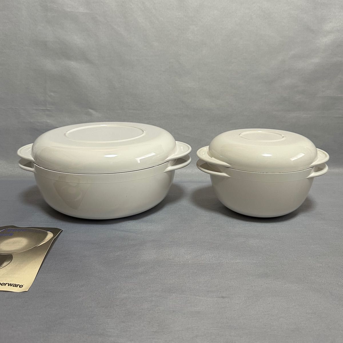 タッパーウェア ウェーブ2000 丸型中・小 セット Tupperware｜Yahoo