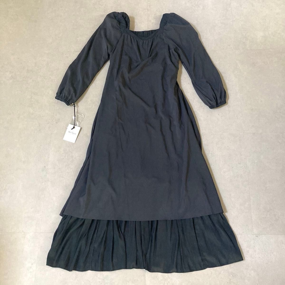 新品タグ付herlipto Side Bow Satin Long Dress｜Yahoo!フリマ（旧