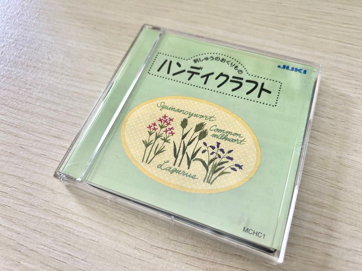 JUKI ミシンジュレーブ Hzl 010専用 刺繍 カード ハンディクラフト