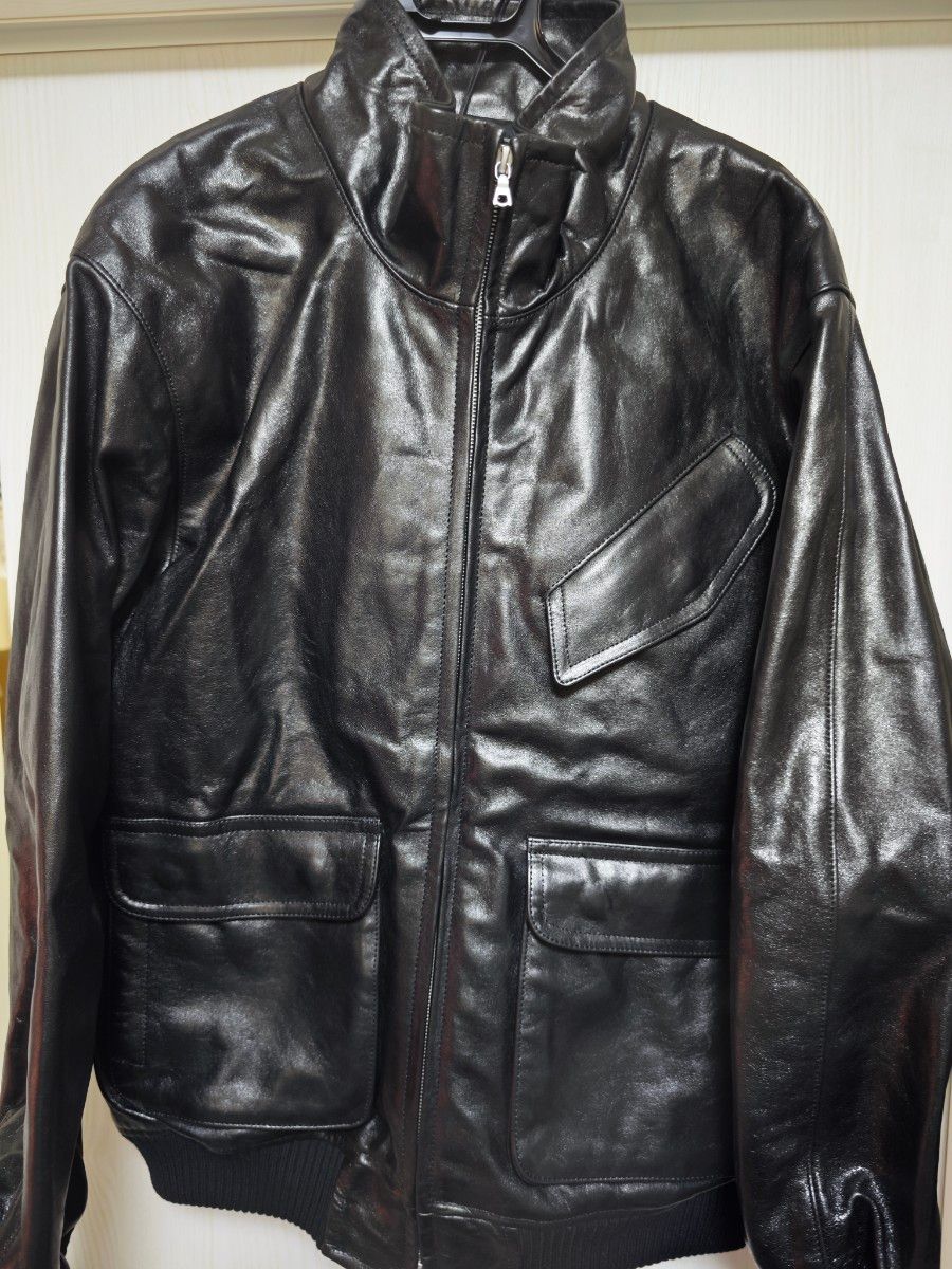 25aw AURALEE LAMB LEATHER ZIP BLOUSON 5 レザージャケット｜Yahoo