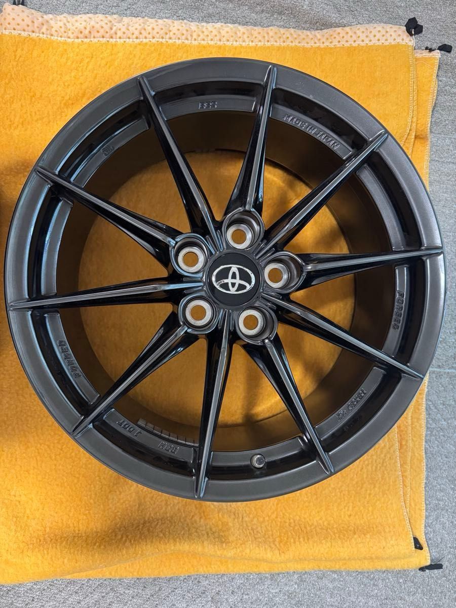 トヨタ純正18インチBBSアルミ鍛造ホイール4本セット【GRヤリスRZHP