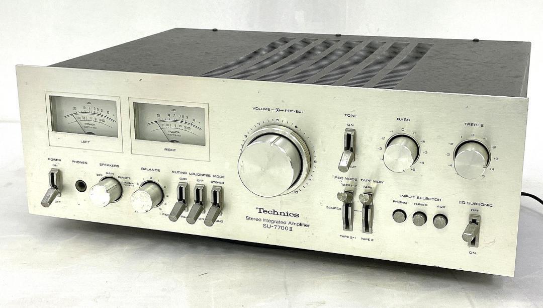 プリメインアンプ Technics SU-7700Ⅱ SU-7700⁄SU-7700II