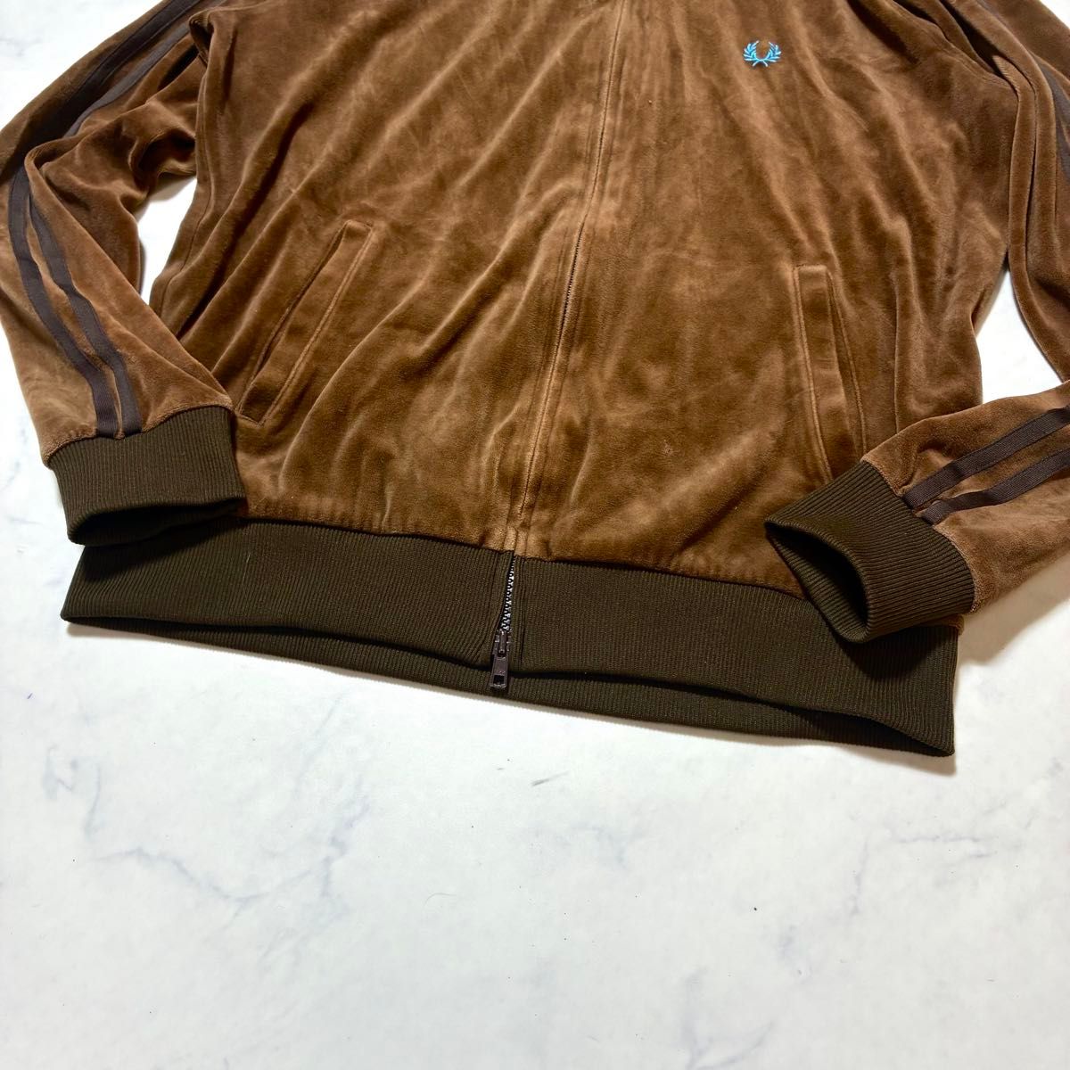 希少 ベロア] FRED PERRY フレッドペリー トラックジャケット ジャージ