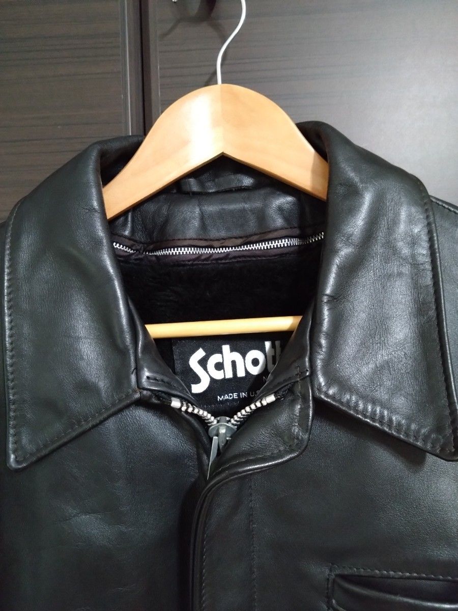 Schott ライダースジャケット レザージャケット シングルライダース