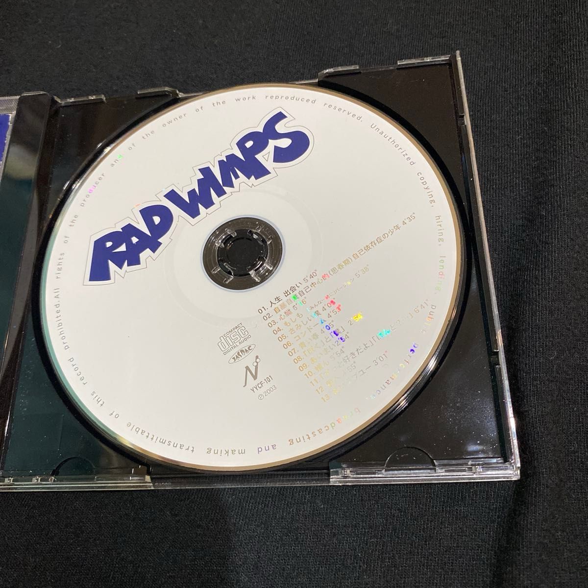 ラッドウィンプス『RADWIMPS』ディスク美品 帯付き 《希少