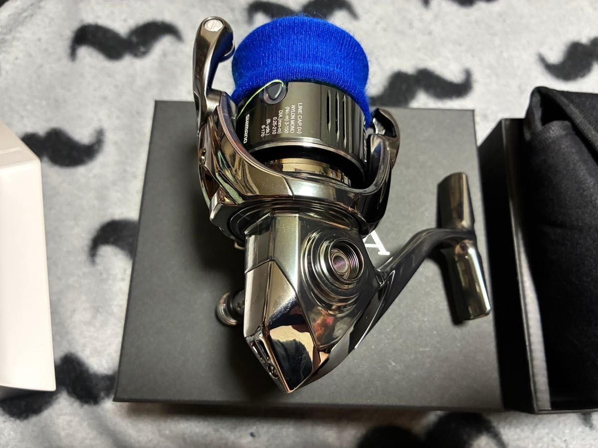 22ステラ C3000XG 美品 リブレハンドルノブ リールスタンド PEライン