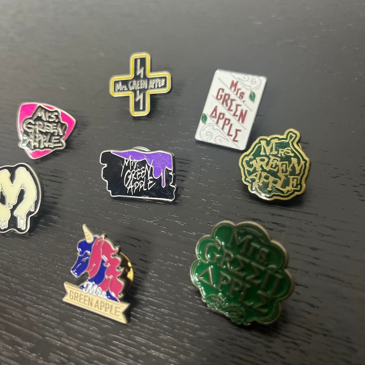 ミセスグリーンアップル グッズ （生産終了品）レア ピンバッジ バッジ