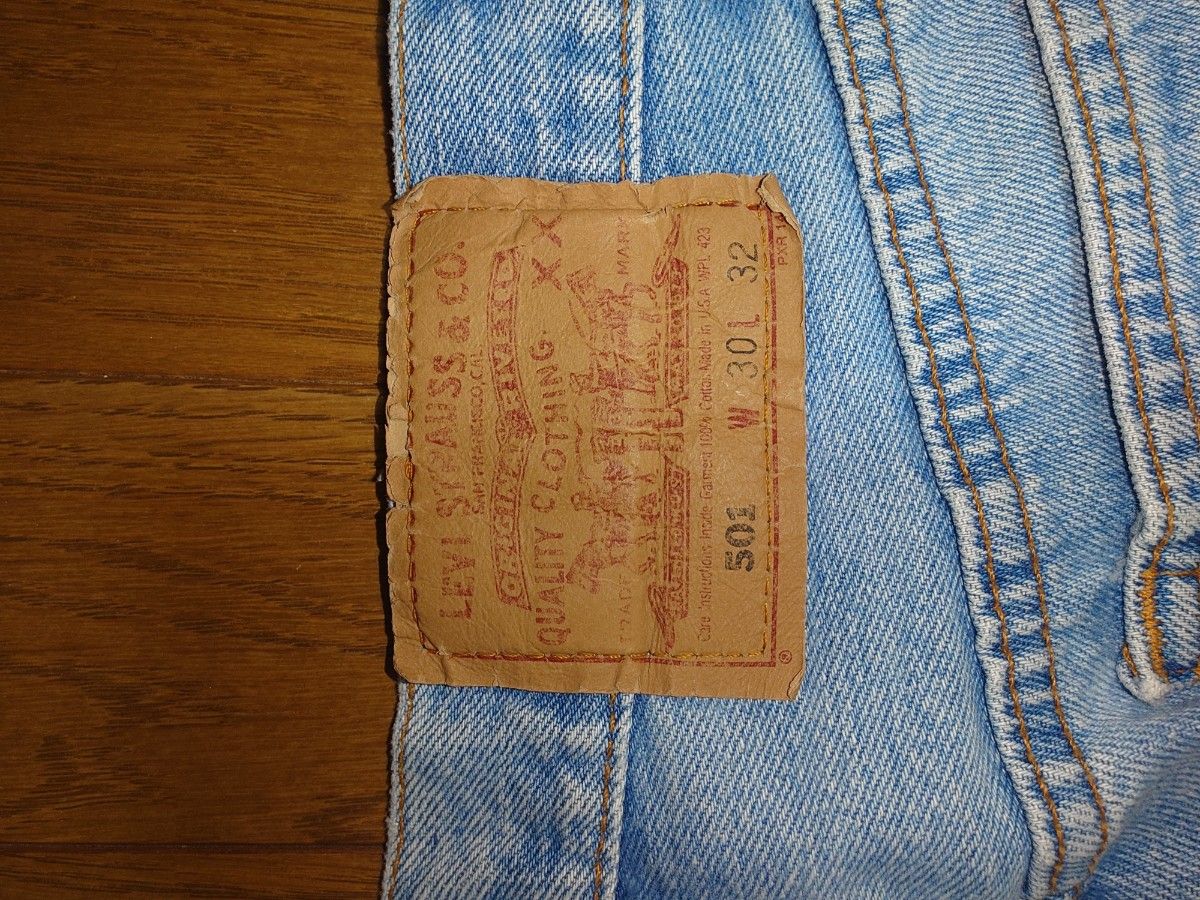 Levi'sリーバイス501 美品 USA製 80s〜90s 刻印544 w30 L32｜Yahoo