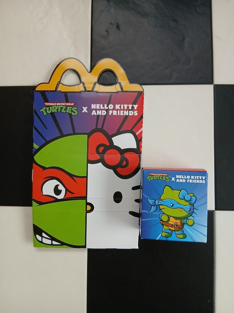海外マクドナルドハッピーセット ミュータントタートルズ×サンリオ