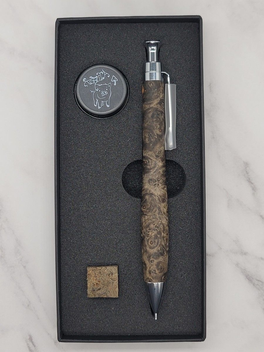 新品 こぶた工房 極上花梨瘤 青瘤 シャープペンシル0 5｜Yahoo!フリマ