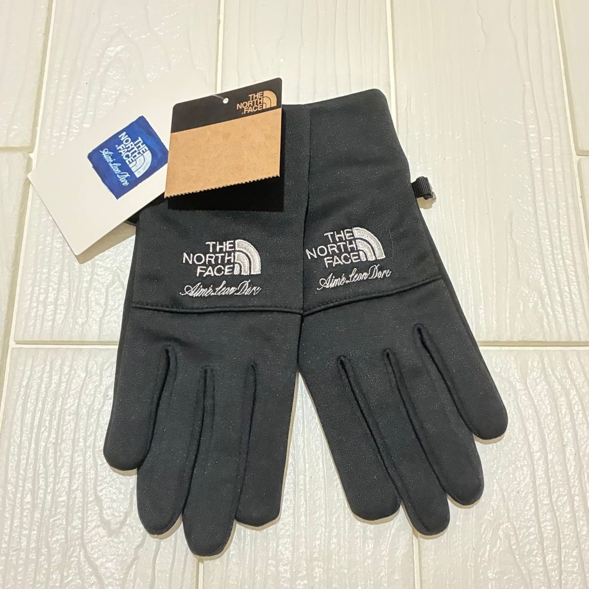 新品M／The North Face x Aime Leon Dore Etip Gloves Black