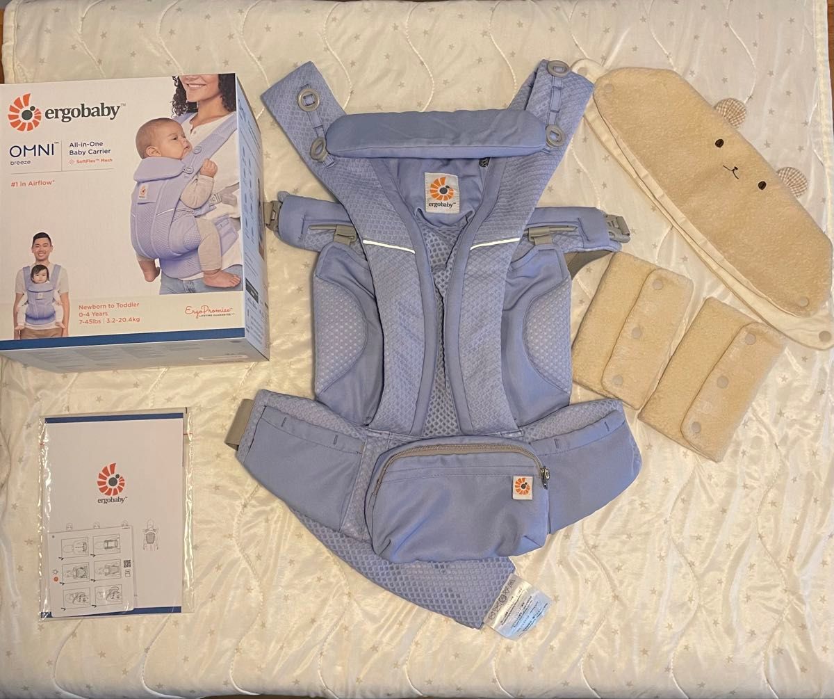 Ergobaby OMNI Breeze エルゴベビー オムニブリーズ 抱っこ紐 ブルー