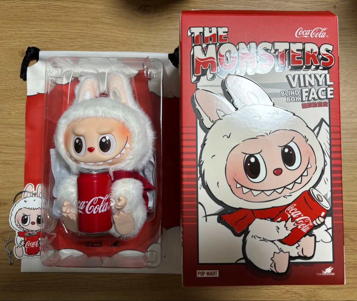 THE MONSTERS コカ・コーラ シリーズ ぬいぐるみ ラブブ labubu coca