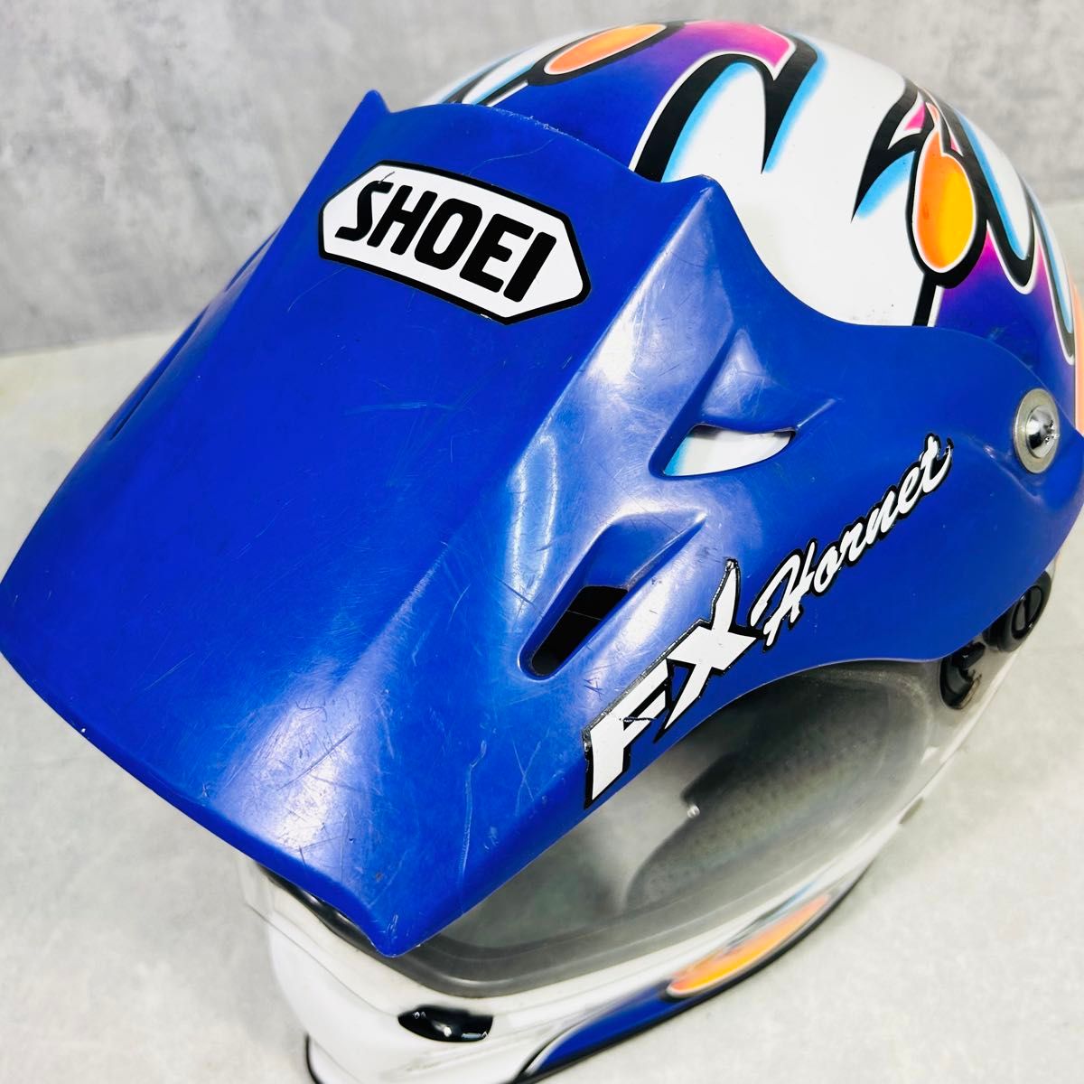 希少 SHOEI HORNET オフロードヘルメット Mサイズ ビンテージ｜Yahoo