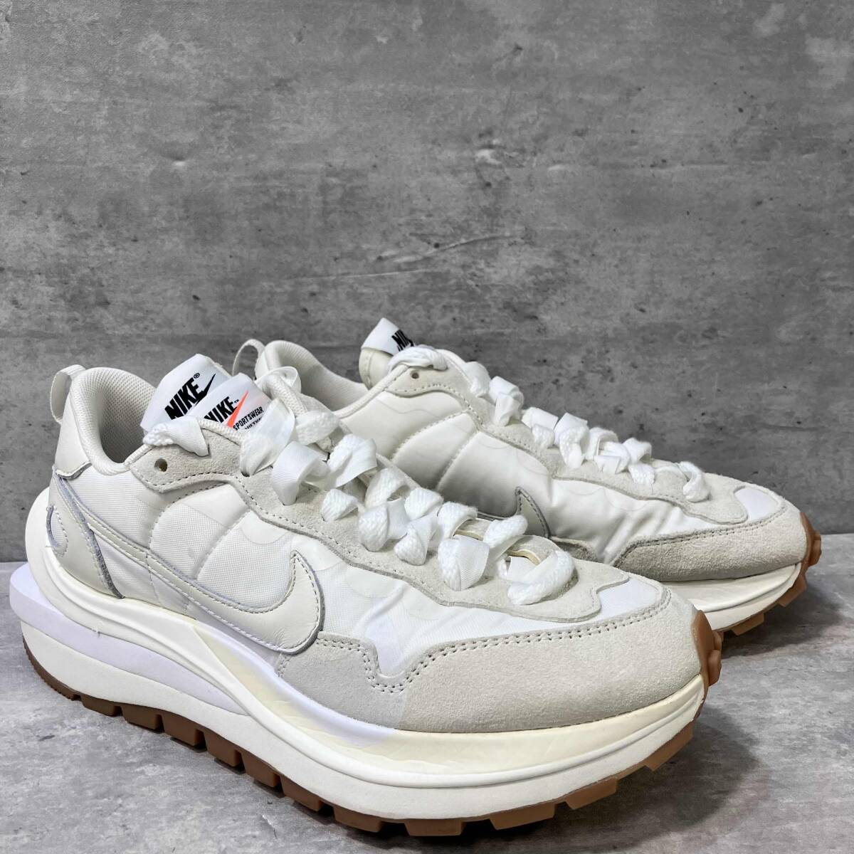 Yahoo!オークション - NIKE x sacai Vapor Waffle White Gum ヴェイパ