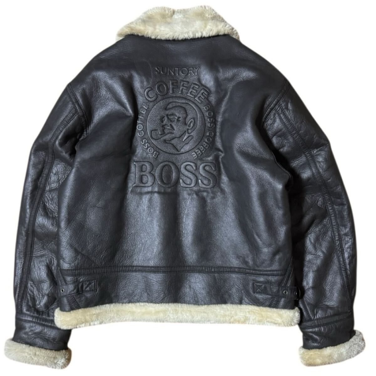 非売品 サントリー BOSS ボスジャン 2000年限定 エンボスロゴ B-3