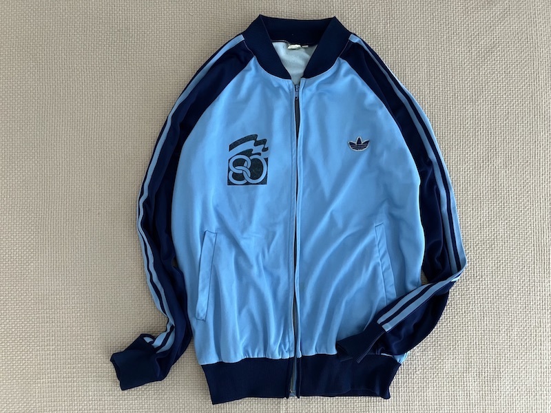即決 1点物 80s 西ドイツ製 ヴィンテージ adidas ジャージ NEDERLAND