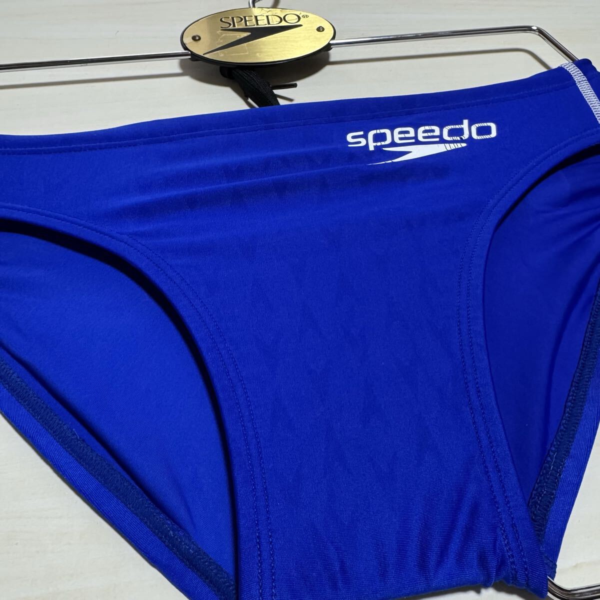 SPEEDO 競パン スピード Mサイズ ブルー 競泳水着 Vパン 競泳パンツ