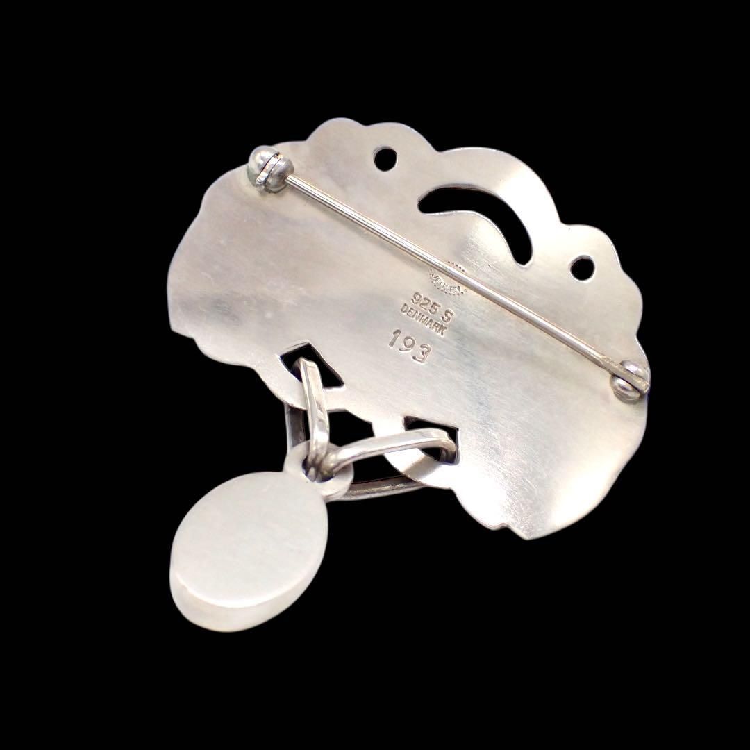 Georg Jensen ジョージジェンセン #193 ブローチ ピンブローチ