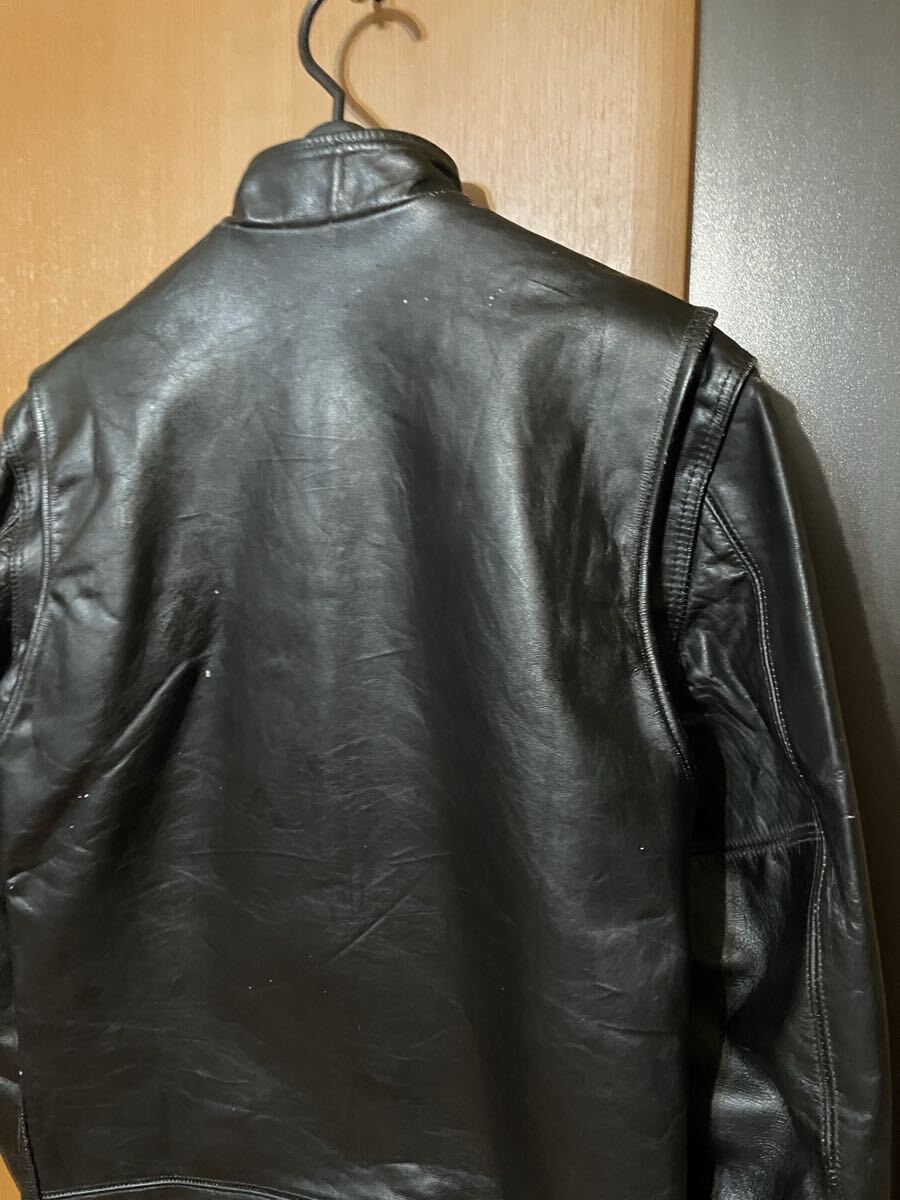 希少 60s『BECK』VINTAGEモデル666シングルレザーライダースジャケット