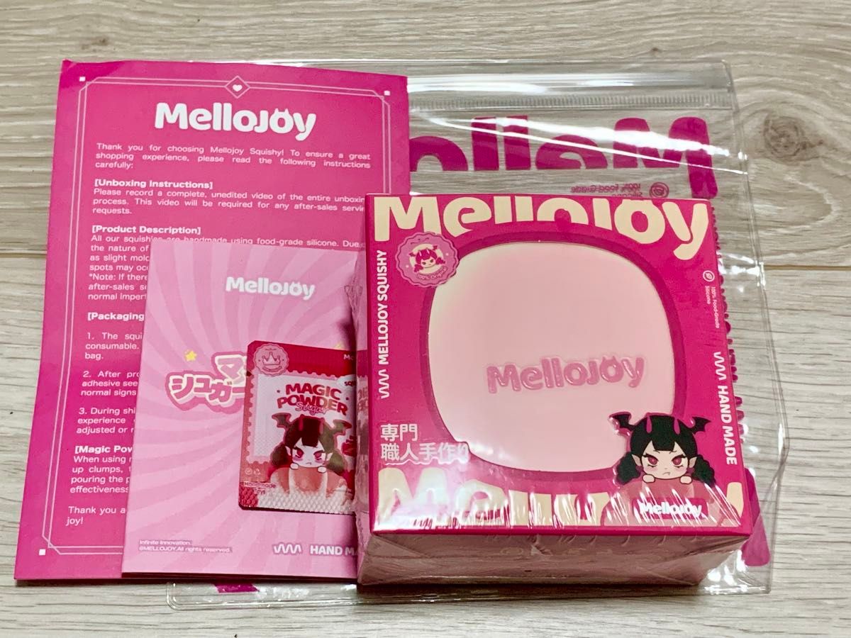 メロジョイ Mellojoy スクイーズ スフレ ストロベリー クリーミー