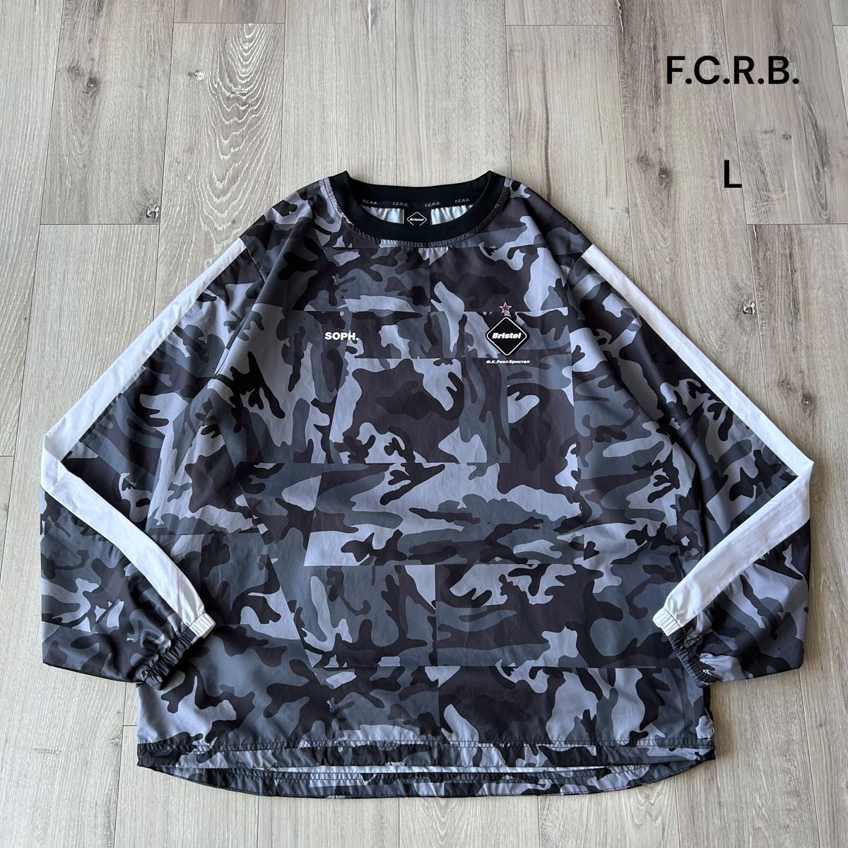 FCRB F C R B FCレアルブリストル プルオーバー ナイロンジャケット