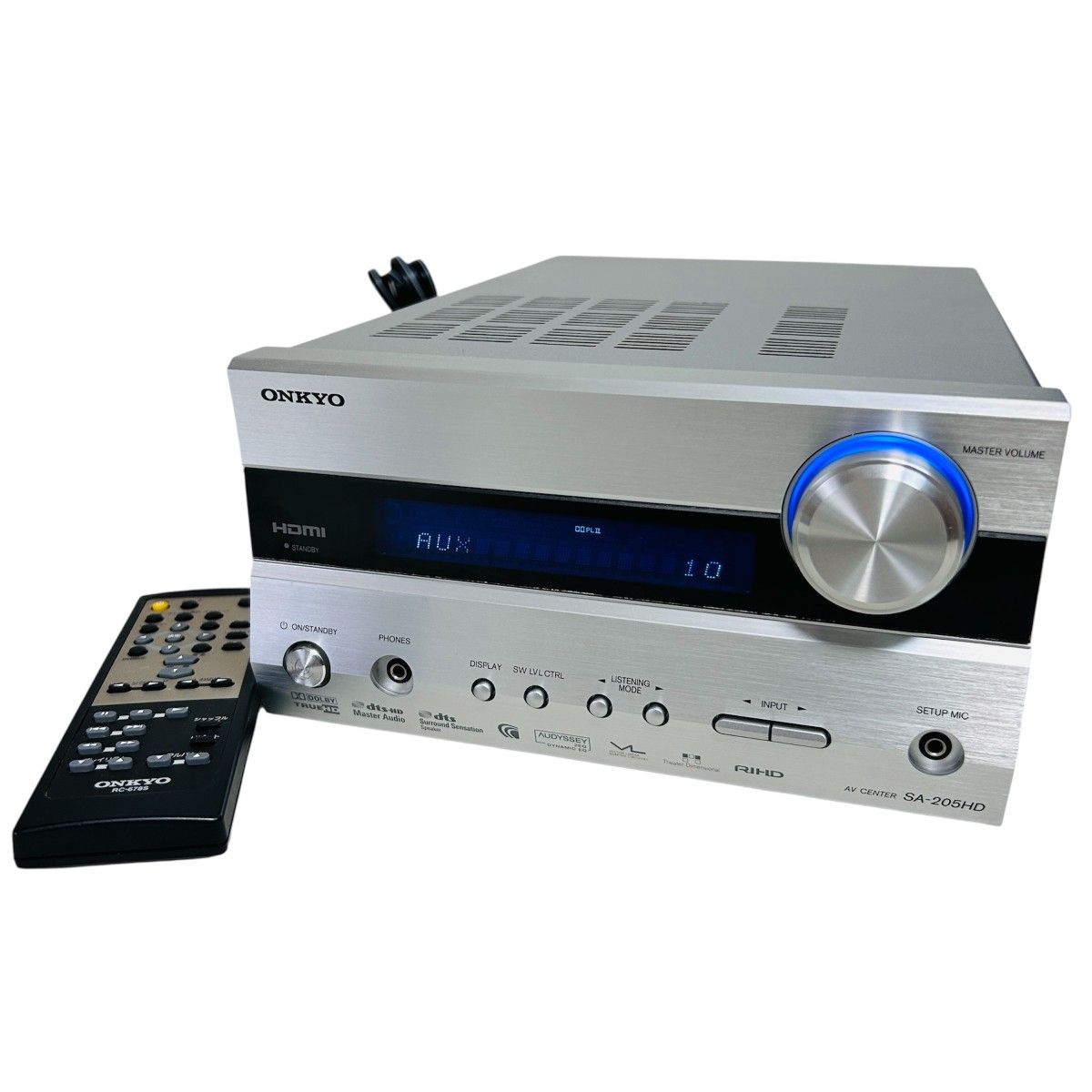 ONKYO オンキョー AVセンター アンプ SA-205HD 5 1ch ホームシアター