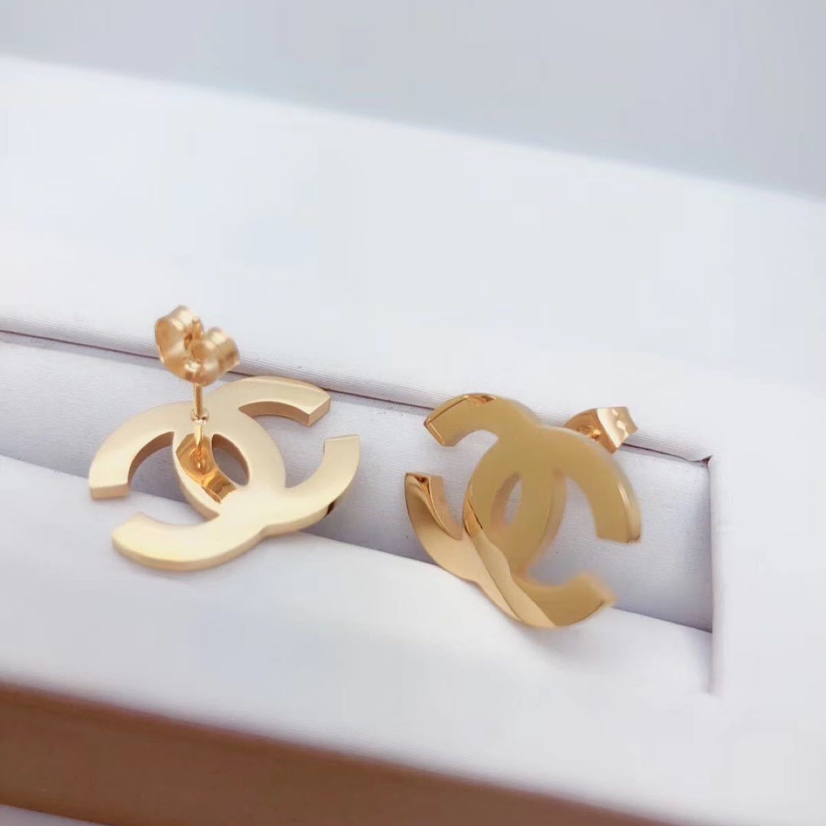 シャネルCHANELノベルティ ゴールド ピアス｜Yahoo!フリマ（旧PayPay