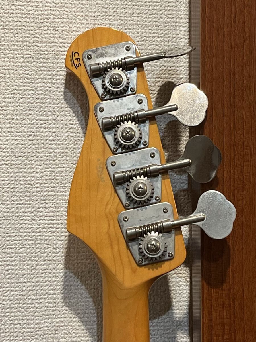日本製 CoolZ ジャズベースタイプ JB ゴールドアノダイズド