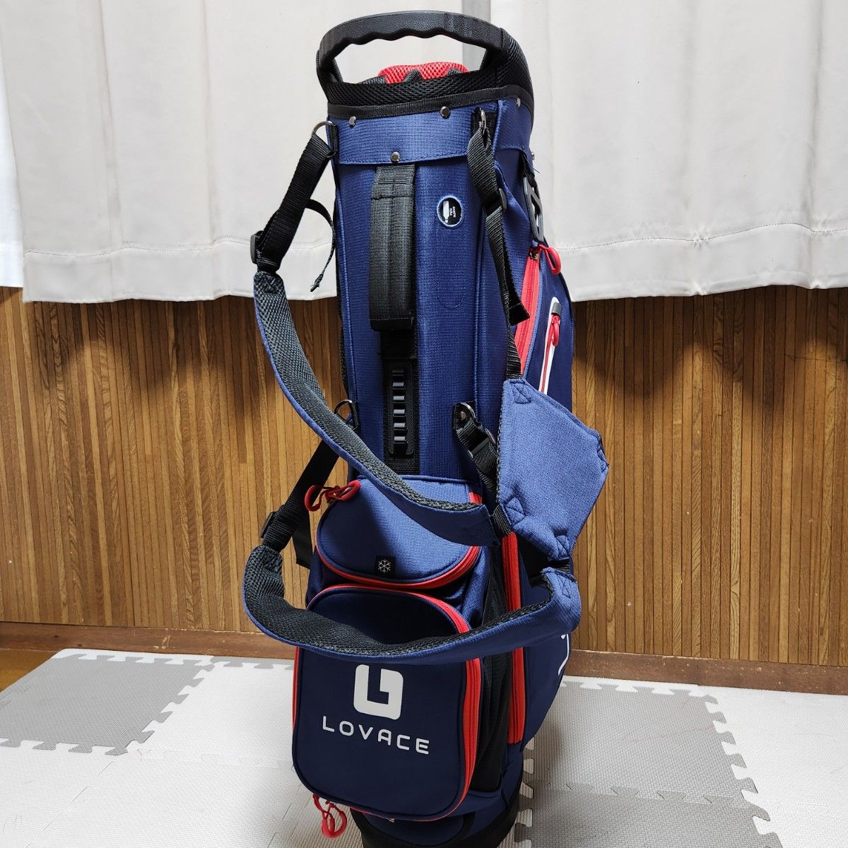 新品未使用】14分割 LOVACE ネイビー キャディバッグ｜Yahoo!フリマ