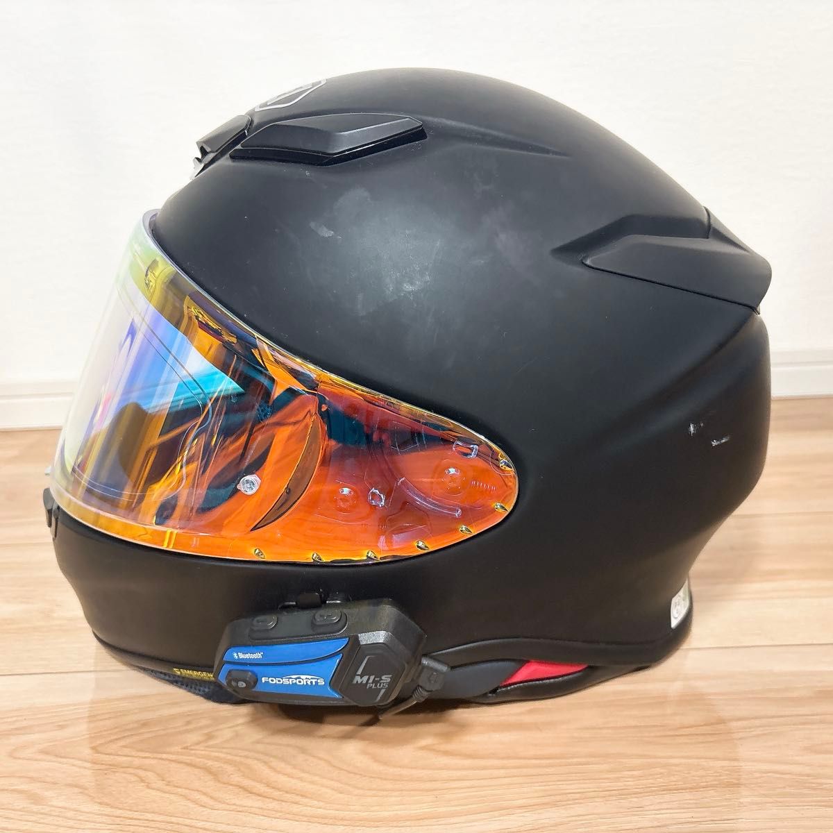 インカム付き】 SHOEI ショウエイ Z-8 フルフェイス ヘルメット XL