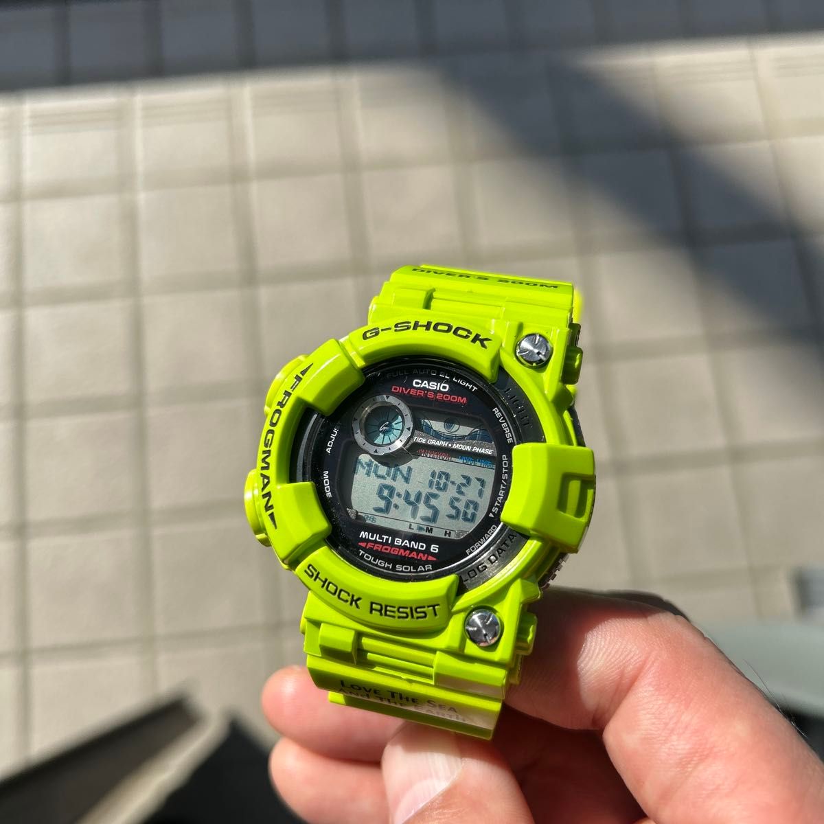 G-SHOCK フロッグマン GWF-1000 ベゼルベルト交換品 中古｜Yahoo