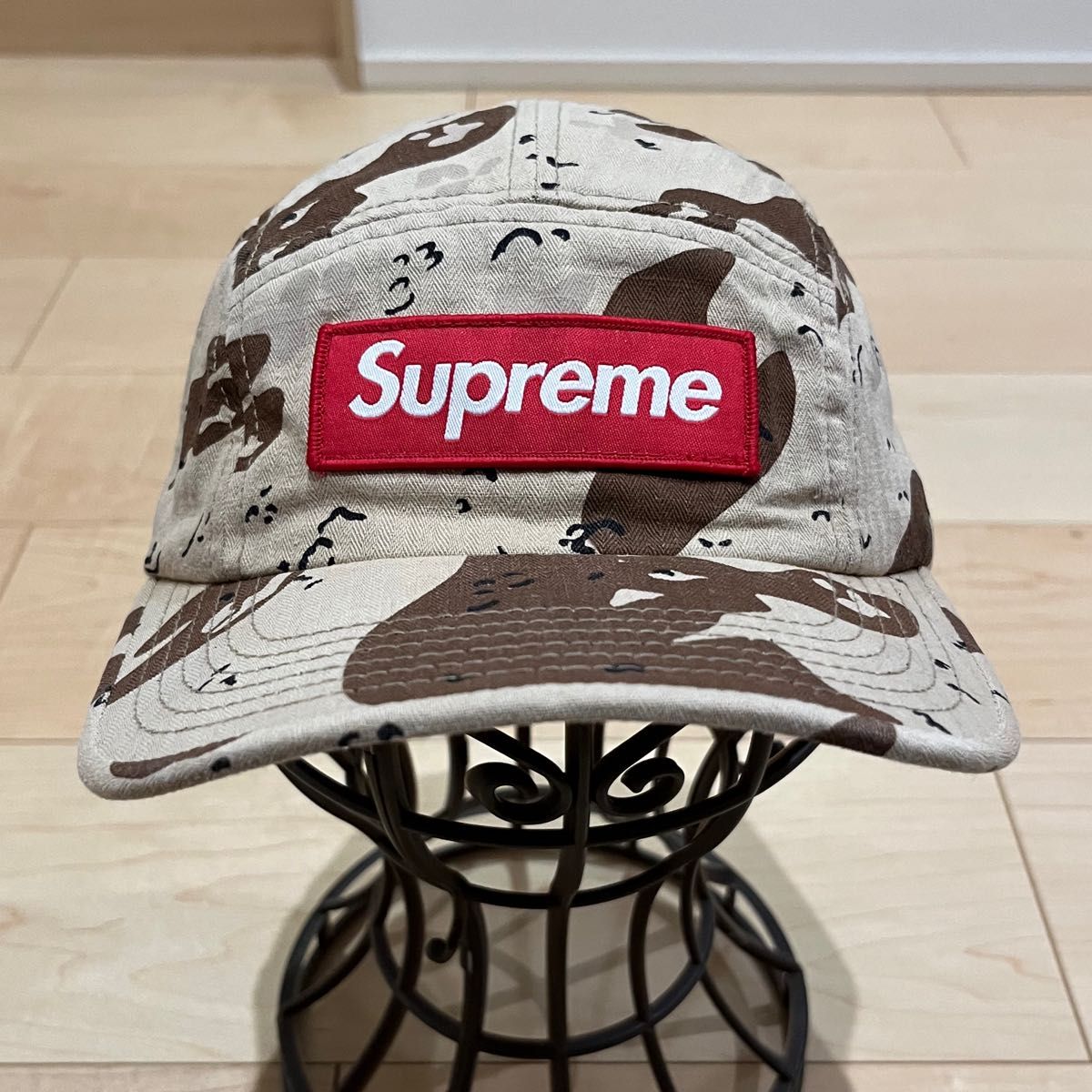 supreme camp cap シュプリーム サンドカモ柄 デザートカモ柄 キャンプ