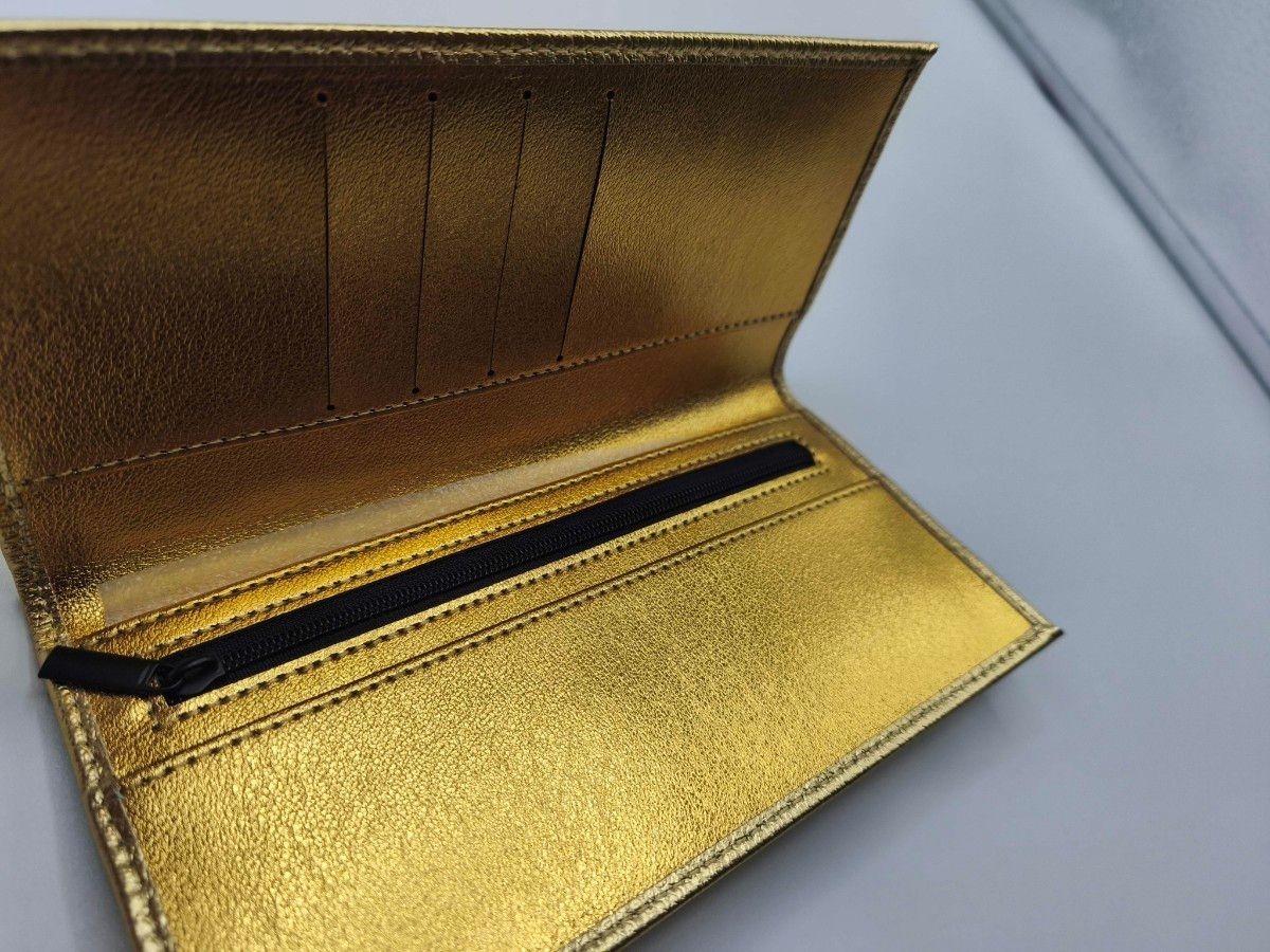 新品・未使用】皇居 限定 長財布 ゴールド 東御苑売店 本革 金｜Yahoo